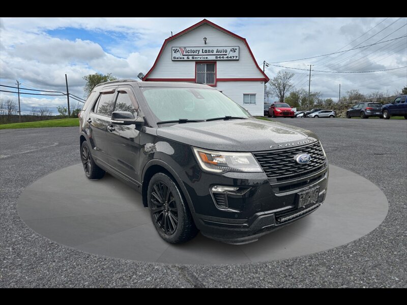 Black 2018 Ford Explorer SUV / Crossover All-Wheel Drive Automatic