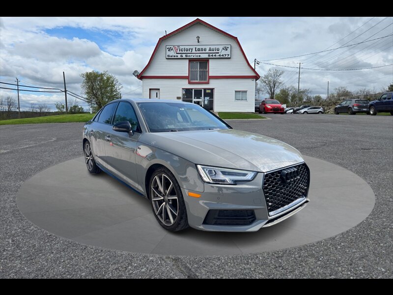 Gray 2018 Audi A4 Sedan 7-Speed Automatic