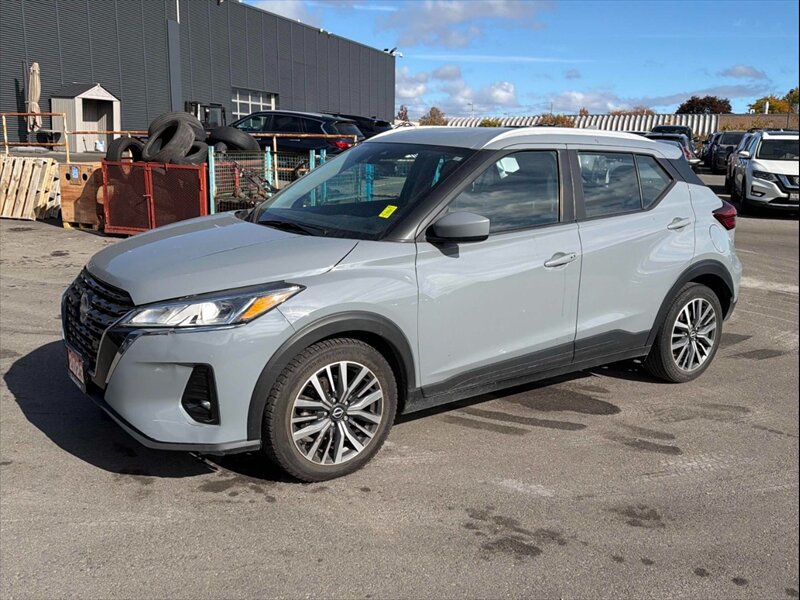 Gray 2023 Nissan Kicks SUV / Crossover Front-Wheel Drive Automatic