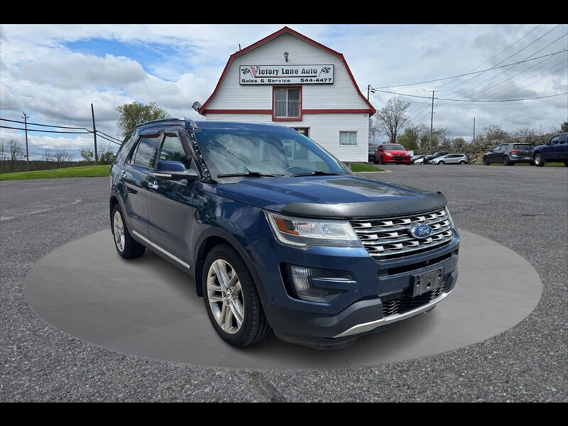 Blue 2016 Ford Explorer SUV / Crossover All-Wheel Drive Automatic