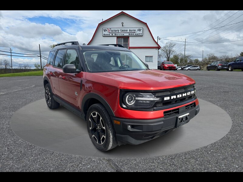 Red 2022 Ford Bronco Sport SUV / Crossover All-Wheel Drive Automatic
