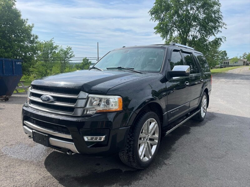 Black 2016 Ford Expedition Platinum 4WD SUV / Crossover Four-Wheel Drive Automatic