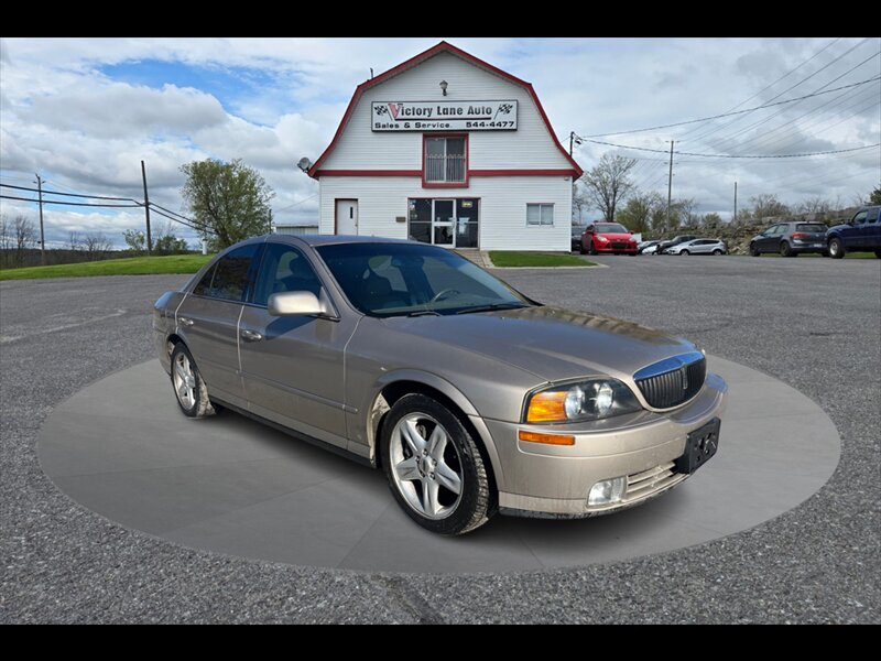 White (Light Parchment Gold Clearcoat Metallic) 2002 Lincoln LS Sedan Rear-Wheel Drive Automatic