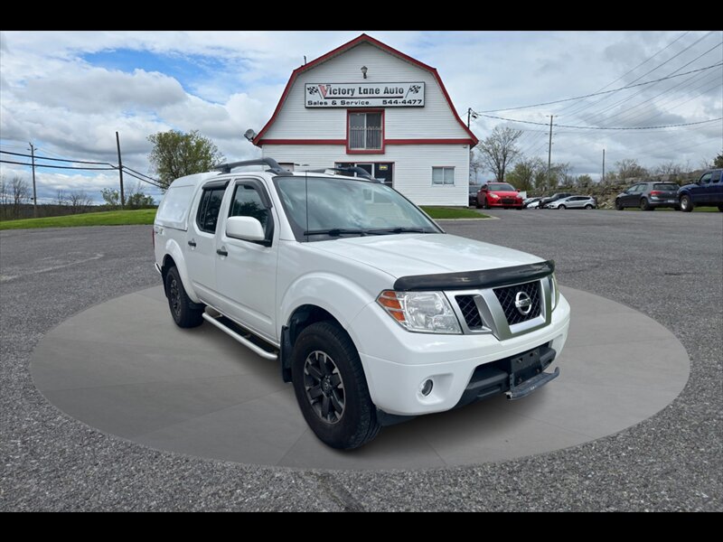 Black 2018 Nissan Frontier Pickup Truck Four-Wheel Drive Automatic
