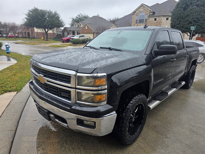 Black 2014 Chevrolet Silverado 1500 Pickup Truck Four-Wheel Drive 6-Speed Automatic