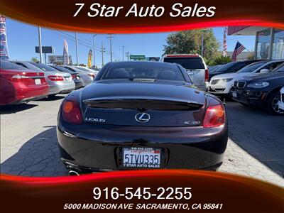 2003 Lexus SC 430   - Photo 5 - Sacramento, CA 95841