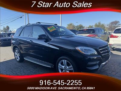 2013 Mercedes-Benz ML 350 4MATIC SUV