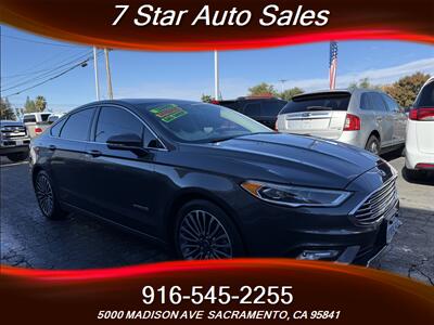 2018 Ford Fusion Hybrid Titanium Sedan