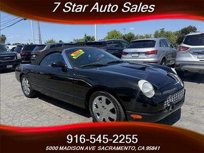 2002 Ford Thunderbird Deluxe Convertible