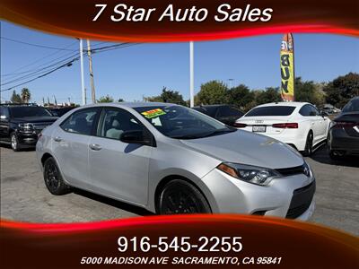 2014 Toyota Corolla LE Sedan