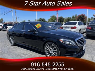 2015 Mercedes-Benz S 550 Sedan