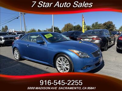 2013 INFINITI G37 Convertible Convertible