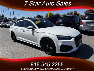 2022 Audi A5 Sportback quattro S line Premium 45 Sedan