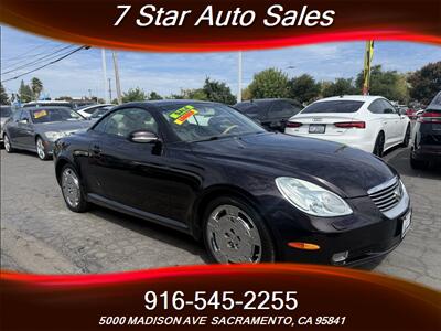 2002 Lexus SC 430 Convertible