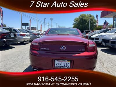 2007 Lexus SC 430   - Photo 5 - Sacramento, CA 95841