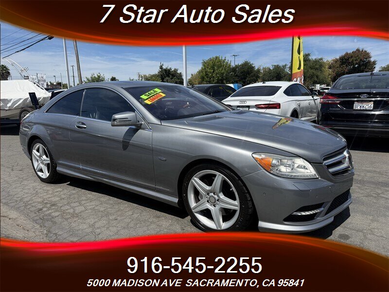Palladium Silver Metallic 2011 Mercedes-Benz CL-Class Coupe All-Wheel Drive Automatic