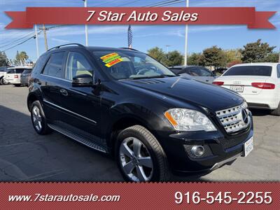 2011 Mercedes-Benz ML 350 4MATIC SUV