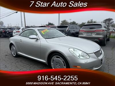 2002 Lexus SC 430 Convertible