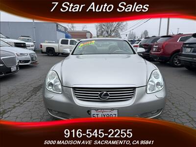 2002 Lexus SC 430   - Photo 2 - Sacramento, CA 95841