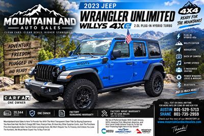 2023 Jeep Wrangler Willys 4xe SUV