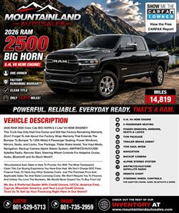 2026 RAM 2500 Big Horn Truck