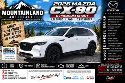 2026 Mazda CX-90 3.3 Turbo S Premium Sport SUV