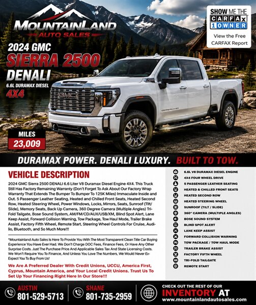 2024 GMC Sierra 2500HD Denali  