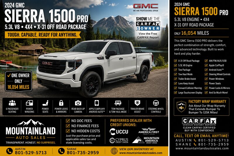 2026 GMC Sierra 1500 Pro  