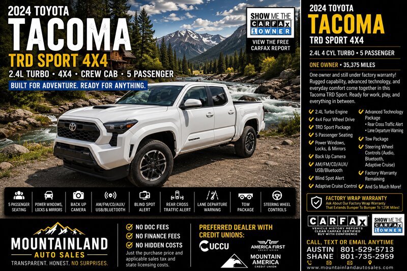 2024 Toyota Tacoma TRD Sport  