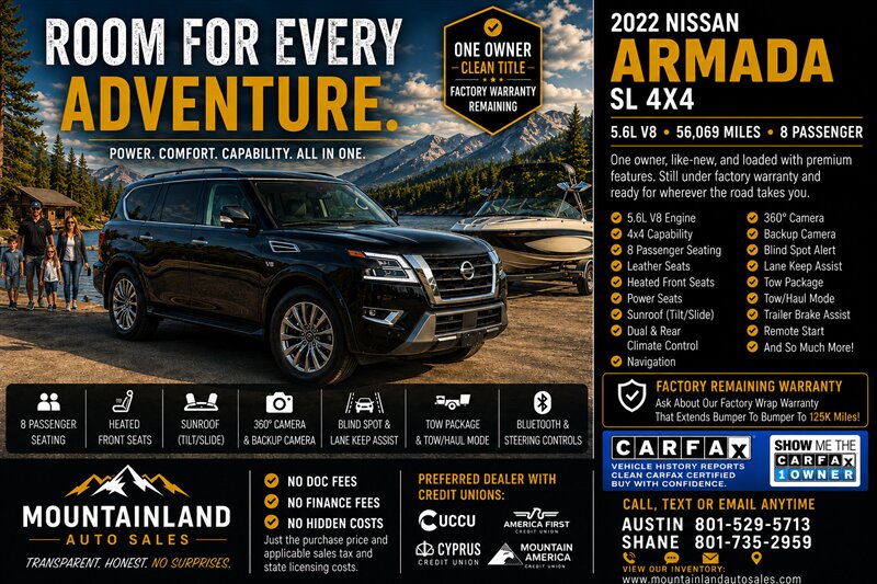 2022 Nissan Armada SL  