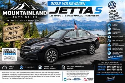 2022 Volkswagen Jetta S Sedan