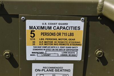 2025 Lowe 1652MT Olympic Jon 30HP   - Photo 17 - Heber City, UT 84032