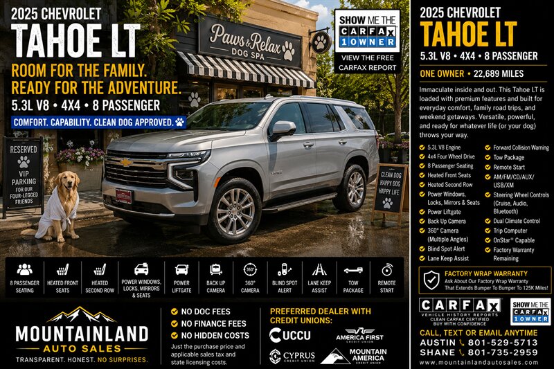 2025 Chevrolet Tahoe LT  