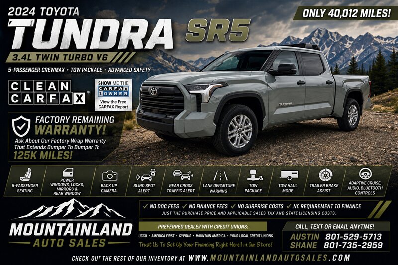 2024 Toyota Tundra SR5   - Photo 1 - Heber City, UT 84032