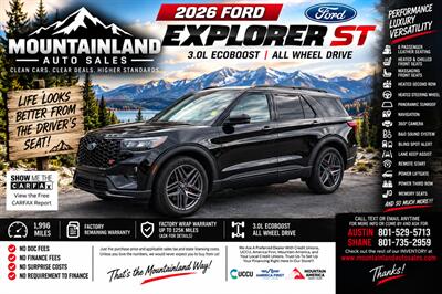 2026 Ford Explorer ST SUV