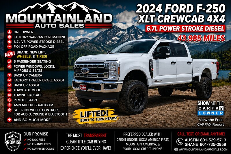 2024 Ford F-250 Super Duty XLT   - Photo 1 - Heber City, UT 84032