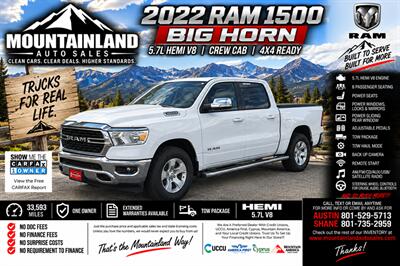 2022 RAM 1500 Big Horn Truck