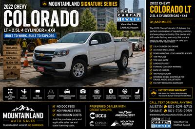 2022 Chevrolet Colorado LT Truck