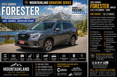 2024 Subaru Forester Limited Wagon