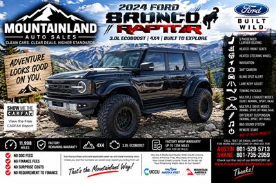 2024 Ford Bronco Raptor SUV