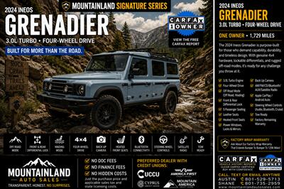 2024 Ineos Grenadier SUV