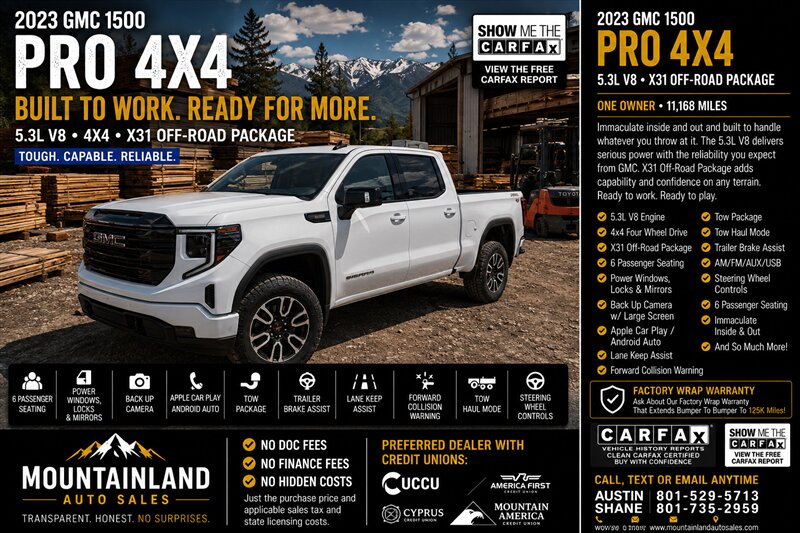 2023 GMC Sierra 1500 Pro  