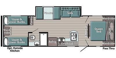 2022 Gulf Stream Ameri-Lite 279BH   - Photo 5 - Heber City, UT 84032