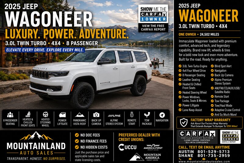 2025 Jeep Wagoneer  
