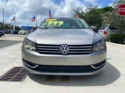 2013 Volkswagen Passat S PZEV   - Photo 2 - Miami, FL 33147