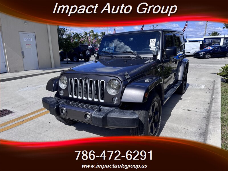 2016 Jeep Wrangler Unlimited Sahara