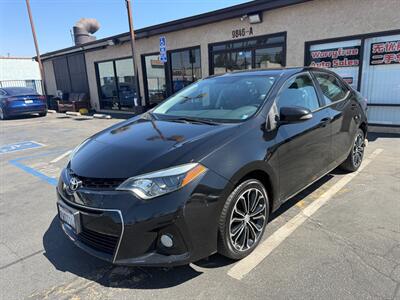 2016 Toyota Corolla S Plus Sedan