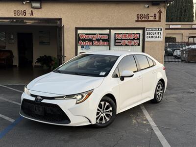 2022 Toyota Corolla Hybrid LE Sedan