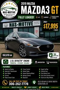 2019 Mazda Mazda3 GT - Photo 1 - Saskatoon, SK S7L 1B2
