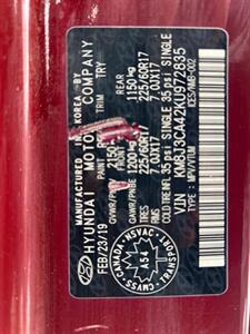 2019 Hyundai TUCSON Preferred   - Photo 43 - Saskatoon, SK S7L 1B2